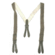 Military Surplus Mens European Trouser Suspenders / Pack of 12, OD Green, Medium and Large Assorted, SEUR12PK