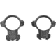Millet Ruger Scope Rings for Ruger 77, Black - 1in, Medium RR77004