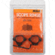 Millett Turn In Standard Rings, Matte Black, Low SR00701