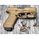 MILSPIN Beef Jones Weighted Magazine Base Plate For Glock 43x/48, Blacked Out Cerakote on Stainless Steel, 1143118000