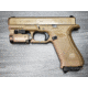 MILSPIN Window Breaker Patent Pending Magazine Base Plate For Glock 17/17L/18/19/19X/22/23/24/26/27/31/34/35, Blacked Out Cerakote on Stainless Steel, 1131118000