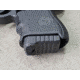MILSPIN Window Breaker Patent Pending Magazine Base Plate For Glock 43x/48, Blacked Out Cerakote on Stainless Steel, 1133118000