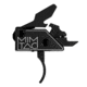 Mimtac Drastic CR 9 AR-9 Drop-In Trigger, Curved, Black, DRCR9-BLK-01