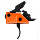Mimtac Drastic AR-9 Drop-in Trigger, Curved, Orange/Black, DRCR9-ORG-01
