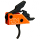 Mimtac Drastic CR 9 AR-9 Drop-In Trigger, Curved, Orange/Black, DRCR9-ORG-01