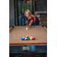 Minnesota Fats Covington 7.5in Billiard Table, Brown, MFT800-TBL
