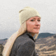 Minus33 Ridge Cuff Wool Beanie Hat, Natural, One Size, 3580NC