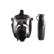 MIRA Safety CM-6M Tactical Gas Mask w/ Drinking System, Black, Medium, CM6M