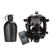 MIRA Safety CM-6M Tactical Gas Mask w/ Drinking System, Black, Medium, CM6M