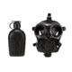 MIRA Safety CM-7M Military Gas Mask, Black, Small, CM7M1, EDEMO1