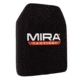 MIRA Safety Level 4 Body Armor Plate, Black, None, MT-LVL4