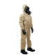 MIRA Safety Protective CBR Hazmat Suit - Kids, Yellow, Small/Medium, HAZSUITSMMD
