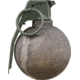 Miscellaneous Baseball Grenade, Height 4in, Complete Replica Includes Head, Ring And Spoon Assembly, Non-Functional, 18683200