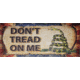 Miscellaneous Dont Tread On Me Sign, 18in X 7.75in, Don'T Tread On Me Artwork, Wood Construction, MI237