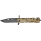 Miscellaneous Linerlock Brown Digital Folding Knife,3.5in,Clip Point Blade,Brown Digital Camo Textured Alum Handle M4146