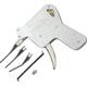 Miscellaneous Lock Pick Gun, Gun shaped stainless handle with trigger, 220044