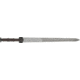 Miscellaneous Sword of the Dragon,20in,Double Edge Stainless Blade,Imitation Leather Wrapped Handle M3515