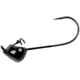 Missile Baits Warlock Head, 3/16oz, Black, MBWL316-BLK