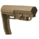 Mission First Tactical Battlelink Minimalist Stock Military For Mil Spec Size 1.148 Diameter Receiver Extensions Flat Dark Earth