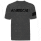 Mission First Tactical American T-Shirt, Grey, Small MFTAMT-GY-S