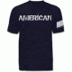 Mission First Tactical American T-Shirt, Navy Blue, Small MFTAMT-N-S