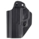 Mission First Tactical IWB/OWB Appendix Holster, S&amp;W M&amp;P EZ 9mm, Ambidextrous, Black, HSWSH-EZ9AIWBA