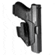 Mission First Tactical Minimalist IWB Holster, Glock 17/19/22/23/26/27/33/34, Ambidextrous, Black, H2GL940AIWBM