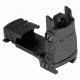 Mission First Tactical Top Mounted Deployable Rear Sight, Black, BUPSWR