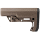 Mission First Tactical Battlelink Extreme Duty Minimalist Stock, AR-15, Mil-Spec, 1.148 Diameter Receiver Extensions, Scorched Dark Earth, BMSMIL-EXD-SDE
