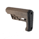 Mission First Tactical Battlelink Extreme Duty Minimalist Stock, AR-15, Mil-Spec, 1.148 Diameter Receiver Extensions, Scorched Dark Earth, BMSMIL-EXD-SDE