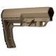 USED, Mission First Tactical Battlelink Minimalist Stock Restricted State Compliant - Milspec, Scorched Dark Earth, BMSMILRSC-SDE