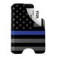 Mission First Tactical Boltraron Wallet, Blue Line American Flag 1, D-W-8-AMB1