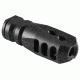 Mission First Tactical E-VolV AR15 3 Port Compensator,pre drilled tapping hole E2ARMD4RSC