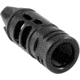 Mission First Tactical Evolv AR15 Muzzle Device 1, w/pre drilled tapping hole, Black, E2ARMD1RSC