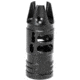 Mission First Tactical Evolv AR15 Muzzle Device 1, w/pre drilled tapping hole, Black, E2ARMD1RSC