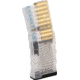 Mission First Tactical EXD Rifle Magazine, AR15, 5.56x45mm, 30 Rounds, Translucent Clear, EXDPM556-T-C-30RD
