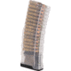Mission First Tactical EXD Rifle Magazine, AR15, 5.56x45mm, 30 Rounds, Translucent Clear, EXDPM556-T-C-30RD