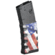Mission First Tactical Extreme Duty Rifle Magazine, AR-15, 5.56x45mm/.223 Rem/.300 AAC, 30 Round, American Flag M1, 1 Pack, Polymer, EXDPM556D-AFM1-30RD