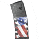 Mission First Tactical Extreme Duty Rifle Magazine, AR15, 5.56x45mm/.223 Rem/.300 AAC, 30 Rounds, American Flag M1, EXDPM556D-AFM1-30RD