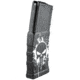 Mission First Tactical Extreme Duty Rifle Magazine, AR15, 5.56x45mm/.223 Rem/.300 AAC, 30 Rounds, Punisher Splat White, EXDPM556D-PSS-WH-30RD