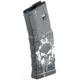 Mission First Tactical Extreme Duty Rifle Magazine, AR-15, 5.56x45mm/.223 Rem/.300 AAC, 30 Round, Punisher Splat White, 1 Pack, Polymer, EXDPM556D-PSS-WH-30RD