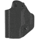 Mission First Tactical Inside Waistband Holster, Ambidextrous, Black, Fits Taurus GX4, Kydex