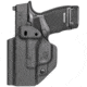Mission First Tactical IWB/OWB Appendix Holster, Springfield Hellcat Micro-Compact OSP 9, Ambidextrous, Black, HSFHCAIWBABL