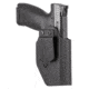 Mission First Tactical IWB/OWB Holster, AIWB, CZ P-10 Compact, Ambidextrous, Black, HCZP10CAIWBA