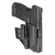 Mission First Tactical IWB/OWB Holster, Springfield XDS, Ambidextrous, Black, H2SFXDSAIWBM