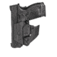 Mission First Tactical IWB/OWB Holster, Springfield XDS, Ambidextrous, Black, H2SFXDSAIWBM
