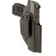 Mission First Tactical Kydex IWB Holster, Ruger Max-9, Ambidextrous, Black, HRUMX9AIWBA-BL