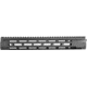 Mission First Tactical EXD Free Float M-LOK Rail System, 13.5in, Carbine Rail System, Black, TMEXD-MHG-135