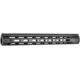 Mission First Tactical EXD Free Float M-LOK Rail System, 15in, Carbine Rail System, Black, TMEXD-MHG-15