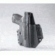 Mission First Tactical OWB Holster, Black, Smith &amp; Wesson M&amp;P Shield 9mm/40 Cal, HSWSHSOWB-BL
